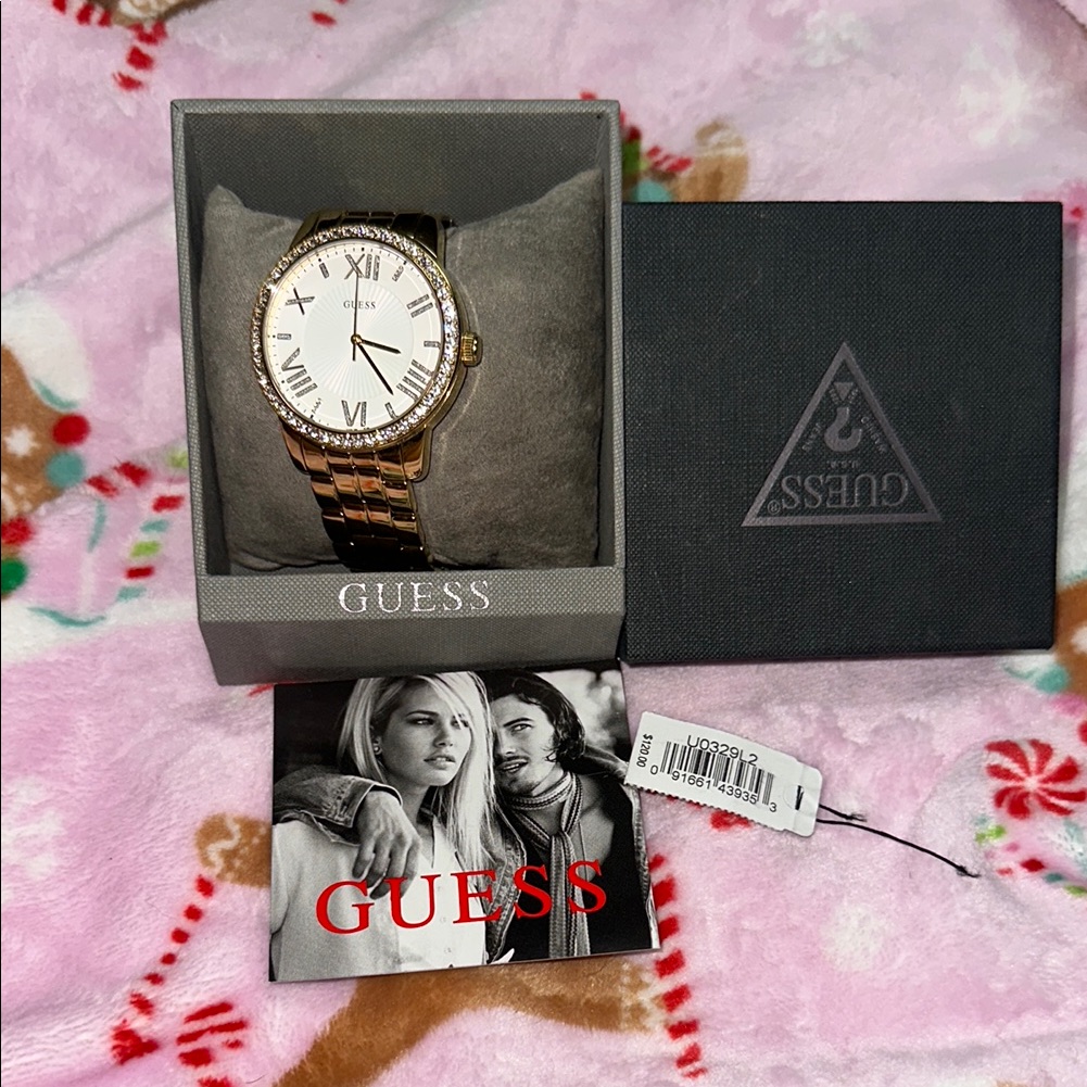 Guess Gold Luxury Watch